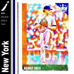 New York Yankees (Gerrit Cole) - BSBL [19_GC1]